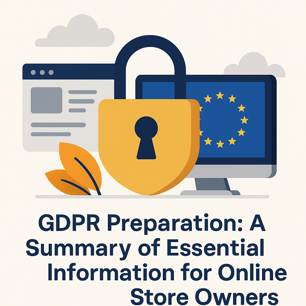 Preparación para el GDPR: Un Resumen de Información Esencial para Propietarios de Tiendas en Línea