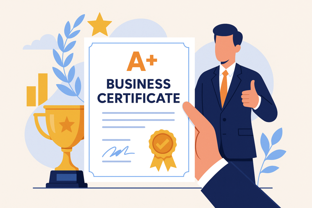 Logrando la Excelencia: El Prestigio e Impacto de la Certificación Empresarial A+