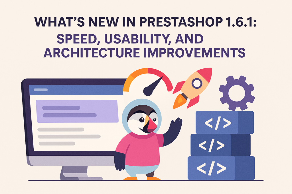 Lo Nuevo en PrestaShop 1.6.1: Mejoras en Velocidad, Usabilidad y Arquitectura