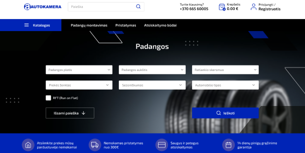 Elevando la venta de piezas de automóviles con una presencia estable en comercio electrónico respaldada por décadas de experiencia offline.